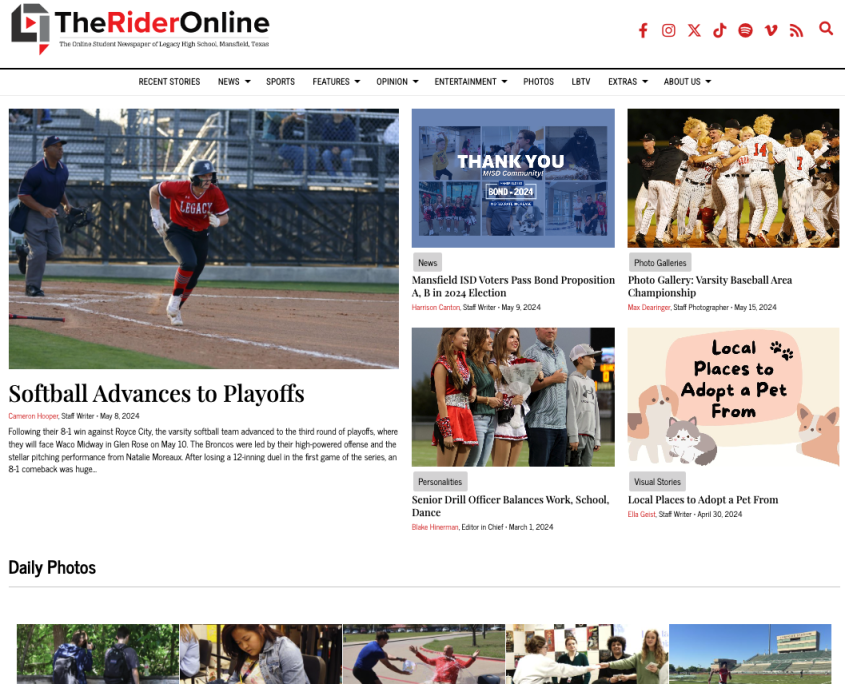 Award Winning High School Newspapers | SNO Sites