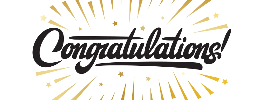 Congratulations